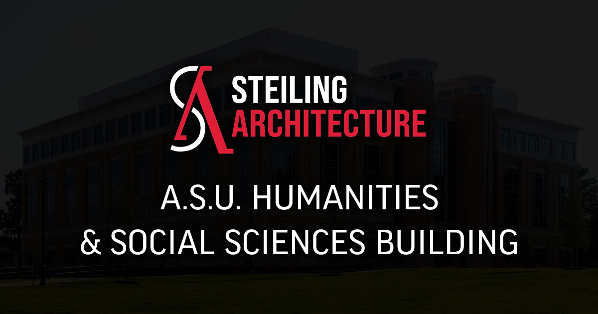 Asu Humanities And Social Sciences Building Steiling Architecture Asu Humanities And Social Sciences Building Steiling Architecture